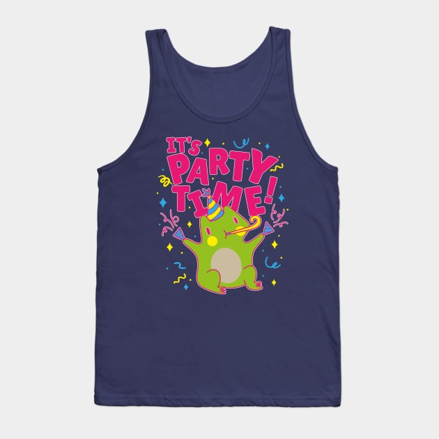 Party time frog Tank Top by Catfactory